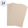 Цветная бумага 500*650мм, Clairefontaine "Etival color", 24л., 160г/м2, светло-серый, легкое зерно, 30%хлопка, 70%целлюлоза