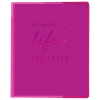 Обложка 210*350 для дневников и тетрадей, Greenwich Line, ПВХ 180мкм, "Neon Star", розовый, ШК