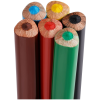 Карандаши цветные BG "Jumbo", 06цв., трехгран., толстые, 5,0мм, европодвес