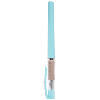 Ручка гелевая Crown "Quick Dry" с быстросохнущими чернилами и антибактериальным грипом, синяя, 0,5мм, корпус ассорти
