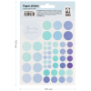 Наклейки бумажные MESHU "Beauty planner blue", 12*18см, 47 наклеек, европодвес