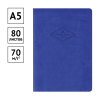 УЦЕНКА - Телефонная книга А5, 80л., кожзам, OfficeSpace "Winner" синий, с вырубкой