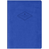 УЦЕНКА - Телефонная книга А7, 64л., кожзам, OfficeSpace "Winner" синий, с вырубкой