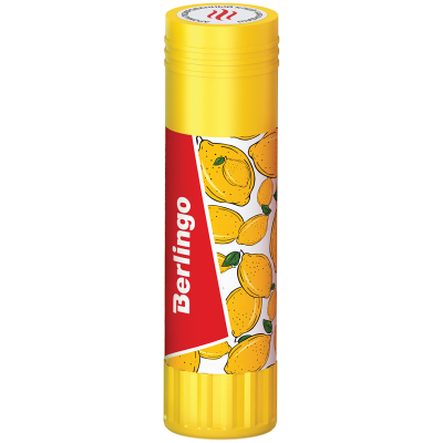 Клей-карандаш Berlingo "Aroma", 21г, ароматизированный (мята, лимон), 2шт., блистер, ПВП