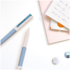 Ручка шариковая Greenwich Line "Stylish confetti" синяя, 0,7мм, игольчатый стержень, грип, софт-тач