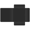 Папка на резинке Berlingo "Soft Touch" А4, 600мкм, черная
