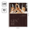 Бизнес-блокнот А5, 160л., BG "Genre", матовая ламинация, выб. лак