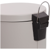 Ведро-контейнер для мусора (урна) OfficeClean Professional, 20л, серое, матовое