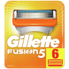 Кассеты для бритья сменные Gillette "Fusion", 6шт. (ПОД ЗАКАЗ)