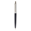 Ручка шариковая Luxor "Star" синяя, 1,0мм, корпус синий/хром, кнопочный механизм