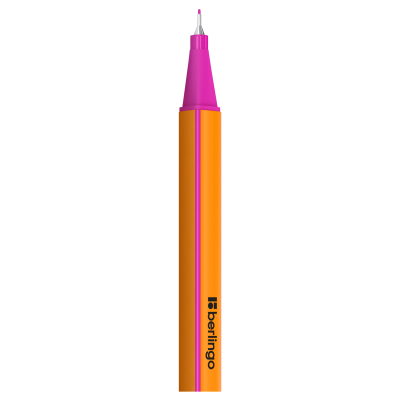 Ручка капиллярная Berlingo "Rapido" сиреневая, 0,4мм, трехгранная
