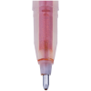 Ручка гелевая Crown "Glitter Metal Jell" оранжевая с блестками, 1,0мм