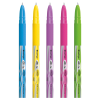 Ручка шариковая Berlingo "Blitz Pro" синяя, 0,7мм, грип, корпус ассорти